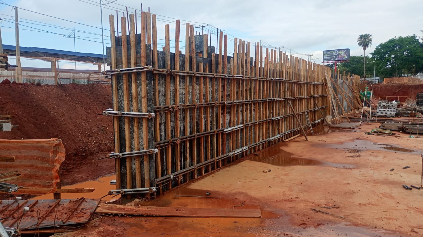 Foto da obra em 01/10/2025