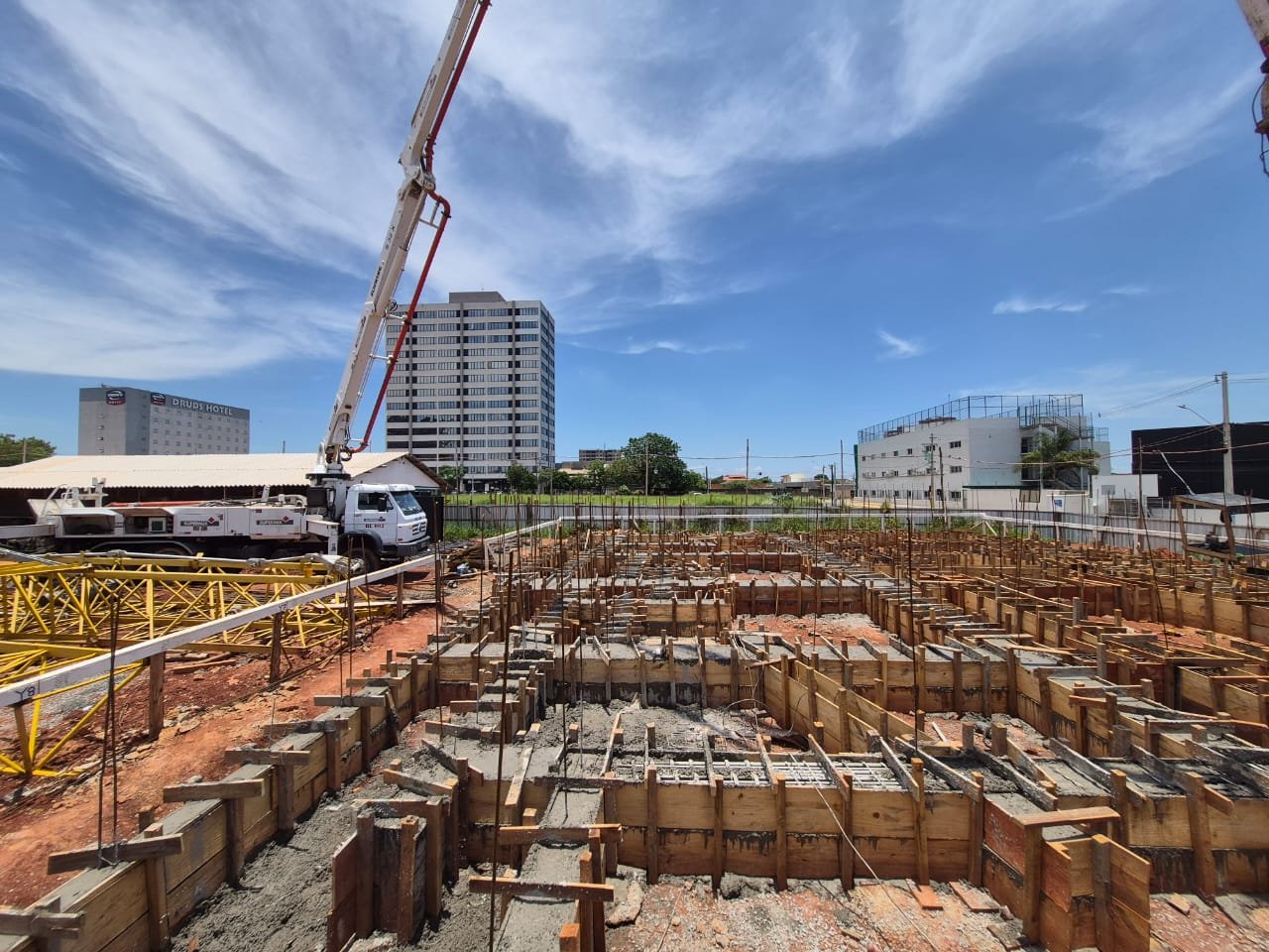 Foto da obra em 01/01/2026