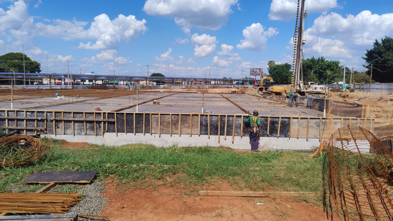 Foto da obra em 01/01/2026