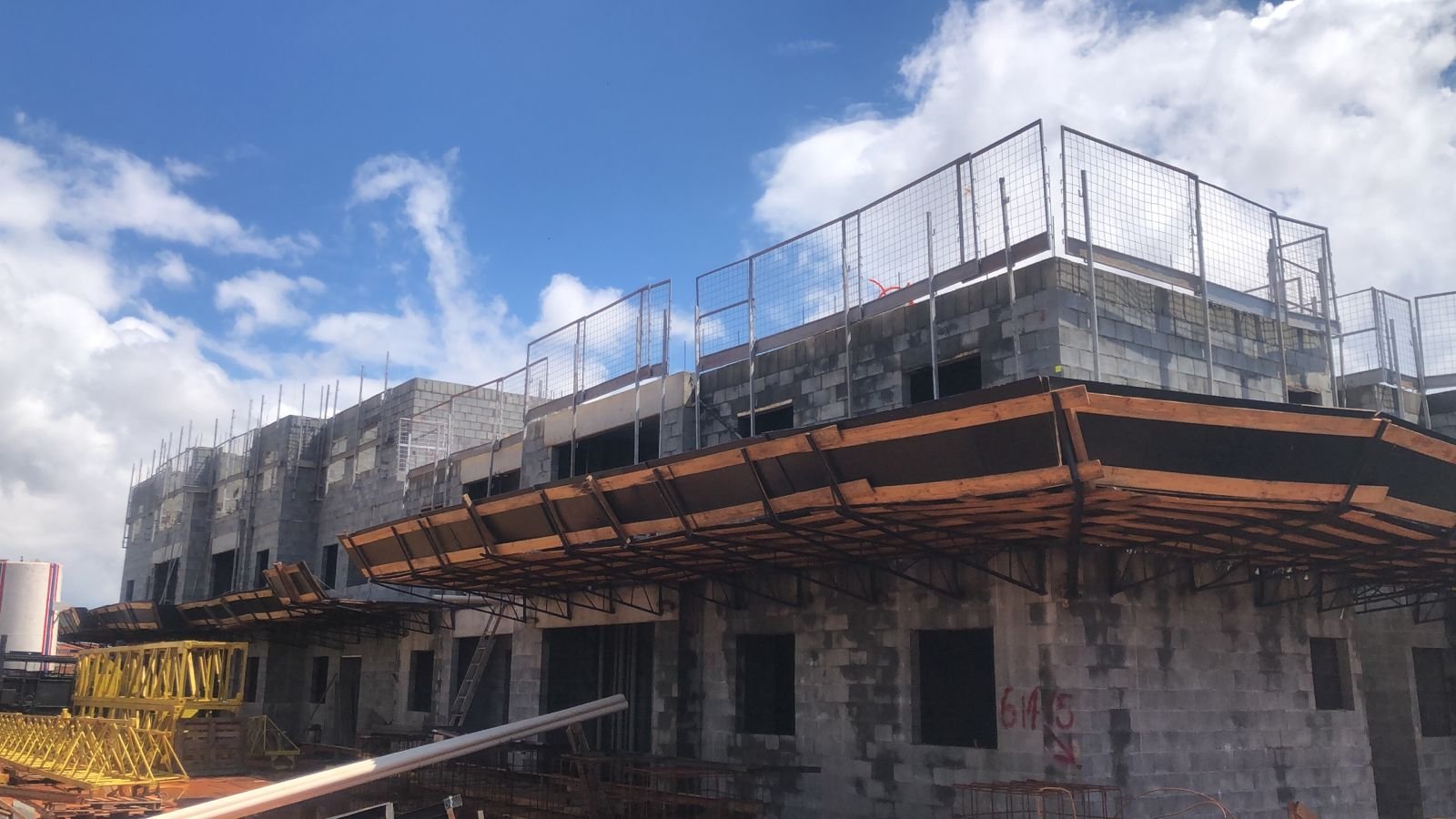 Foto da obra em 01/04/2026
