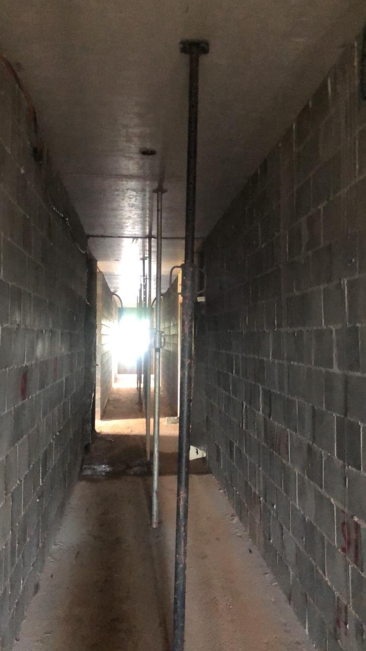 Foto da obra em 01/04/2026