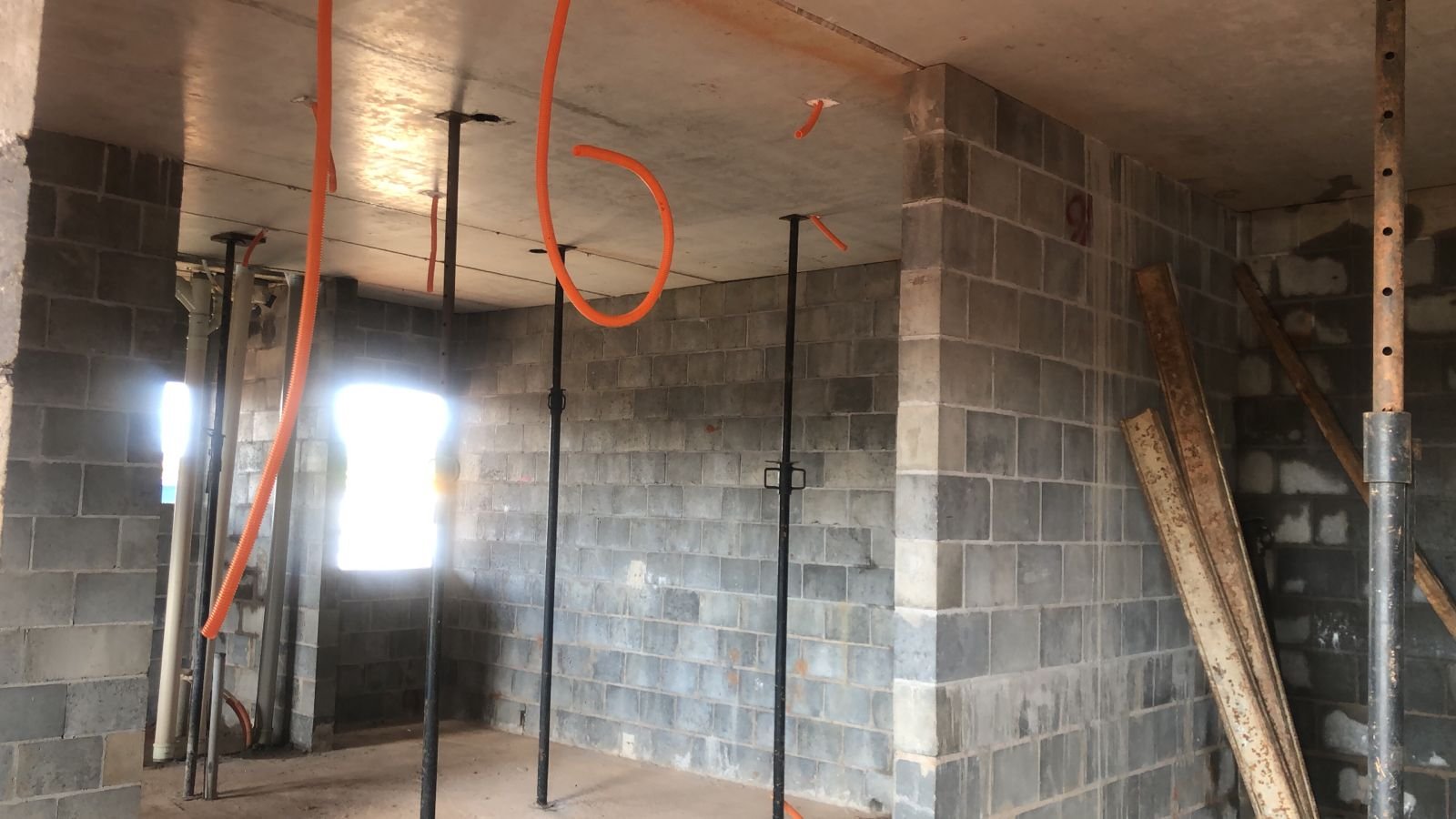 Foto da obra em 01/04/2026