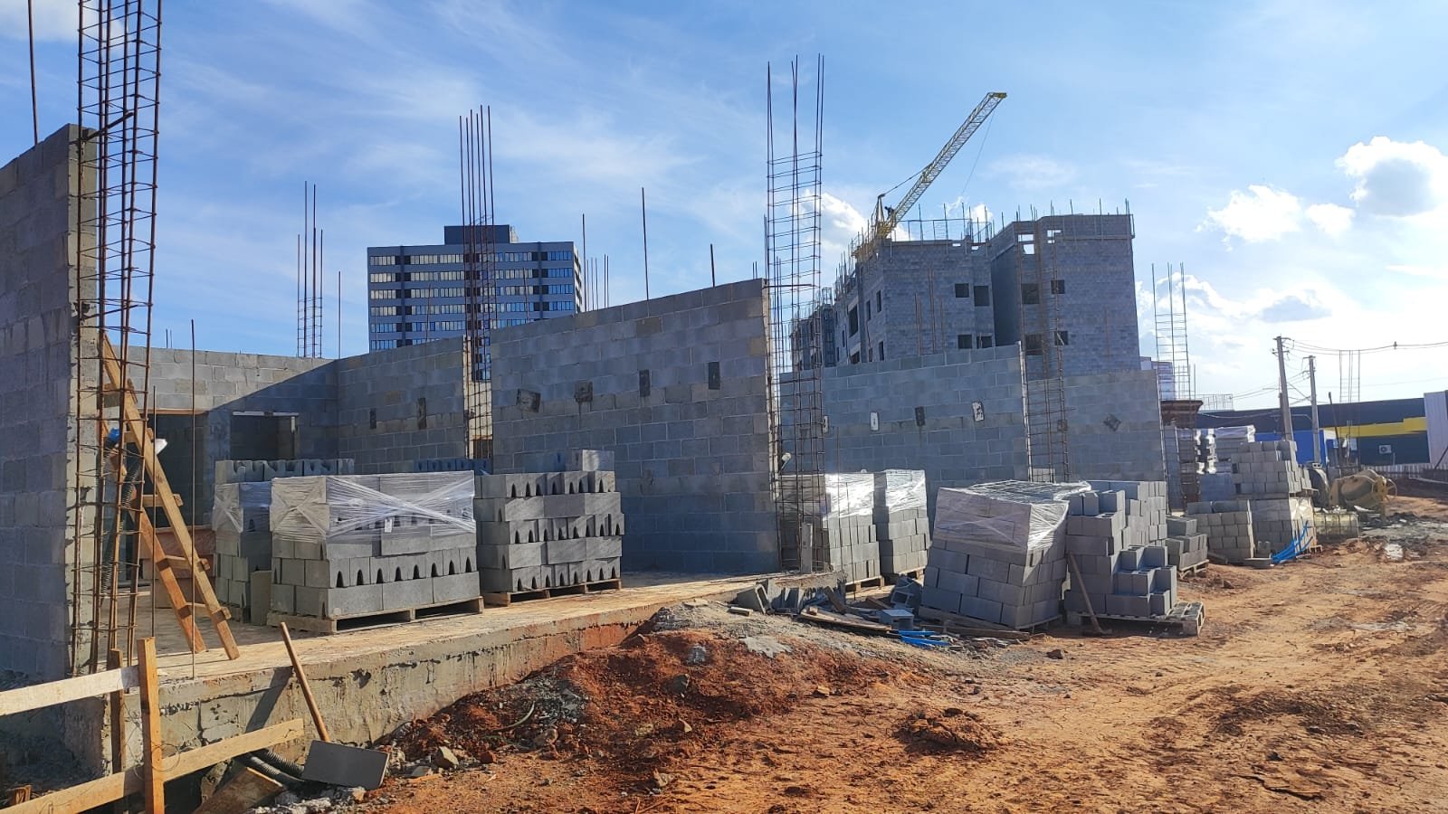 Foto da obra em 01/05/2026